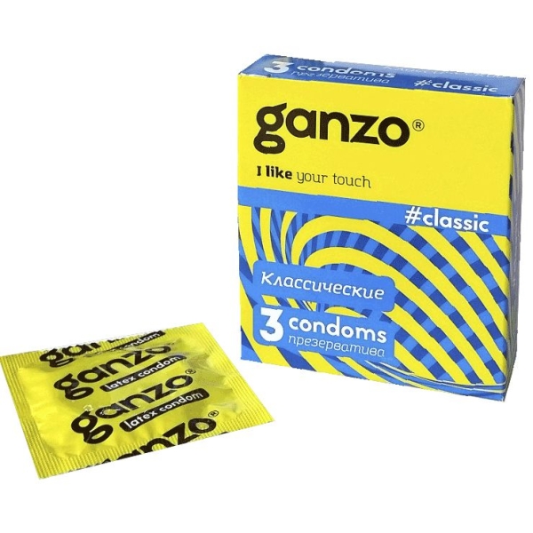 Классические презервативы Ganzo «Classic»