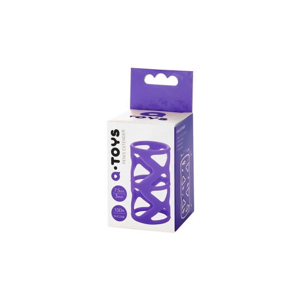 768004 НАСАДКА TOYFA A-TOYS, ФИОЛЕТОВАЯ
