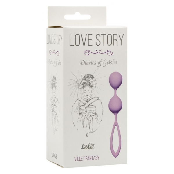 ВАГИНАЛЬНЫЕ ШАРИКИ LOVE STORY DIARIES OF A GEISHA VIOLET FANTASY 3005-05LOLA