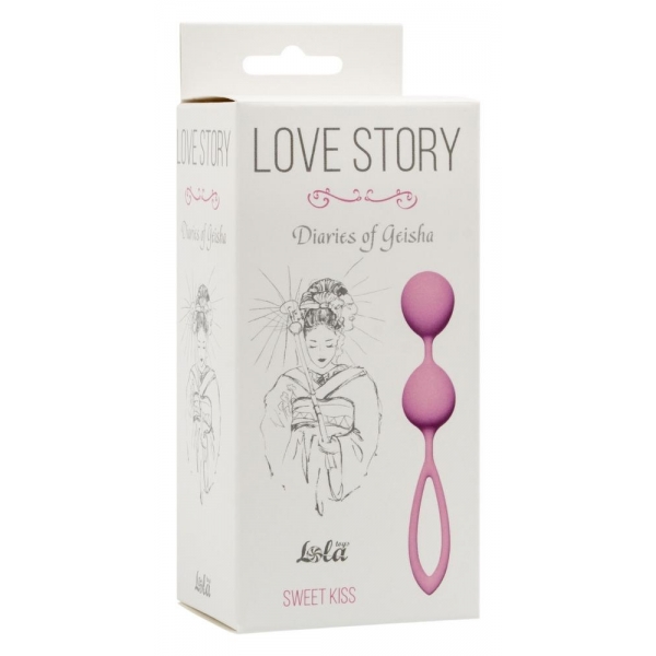 ВАГИНАЛЬНЫЕ ШАРИКИ LOVE STORY DIARIES OF A GEISHA SWEET KISS 3005-01LOLA
