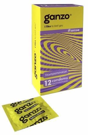 ПРЕЗЕРВАТИВЫ GANZO SENSE NO12