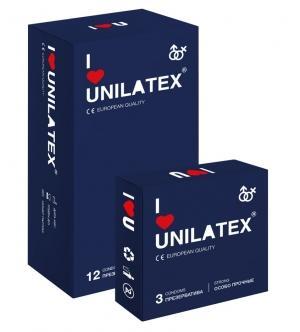 ПРЕЗЕРВАТИВЫ UNILATEX EXTRA STRONG 12+3ШТ 3022UN