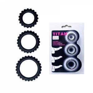 НАБОР ИЗ 3 ЭРЕКЦИОННЫХ КОЛЕЦ TITAN BI-210143