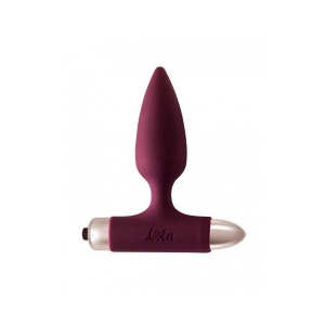 АНАЛЬНАЯ ПРОБКА С ВИБРАЦИЕЙ SPICE IT UP NEW EDITION GLORY WINE RED 8015-03LOLA