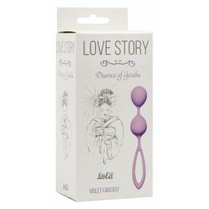 ВАГИНАЛЬНЫЕ ШАРИКИ LOVE STORY DIARIES OF A GEISHA VIOLET FANTASY 3005-05LOLA