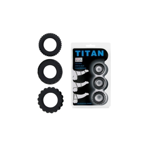 Набор эреционных колец TITAN имитация автомобильных шин