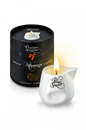 MASSAGE CANDLE CHOCOLATE 80ML Свеча с массажным маслом Шоколад 80 мл